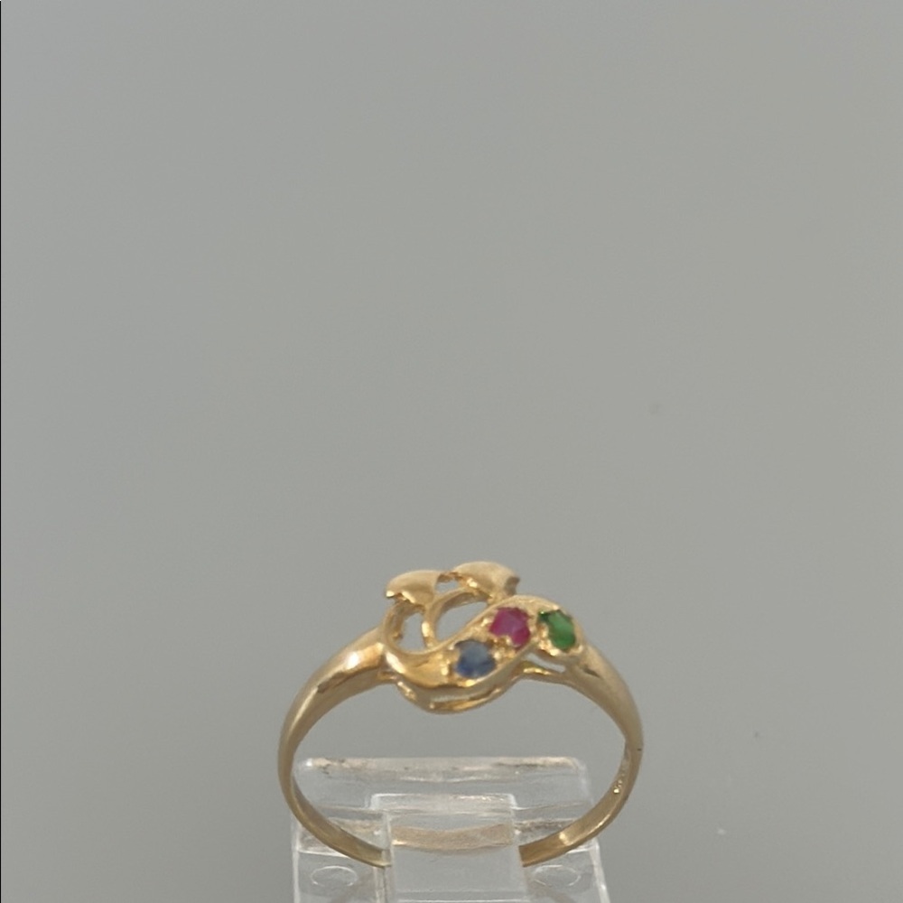 14k real solid gold ruby ring - Picture 4 of 7
